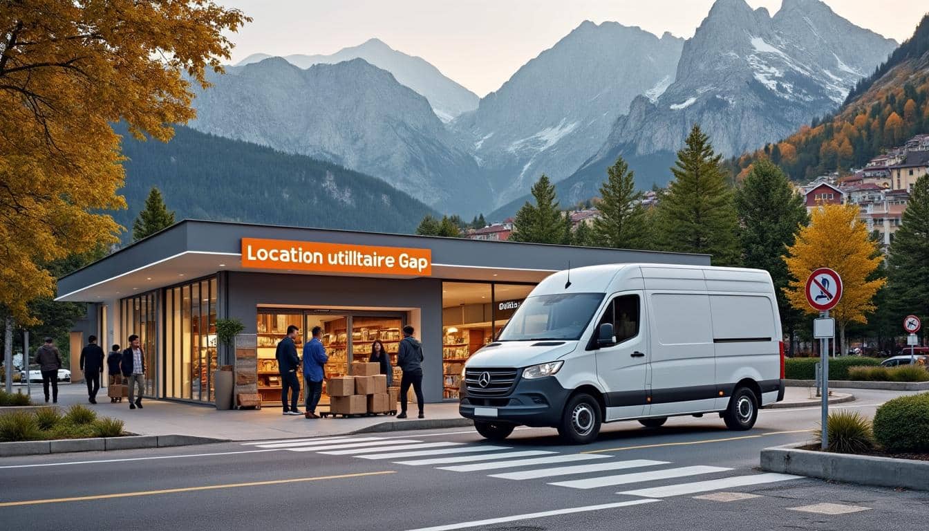 Illustration: Découvrez les services de location d’utilitaires dans la ville de Gap