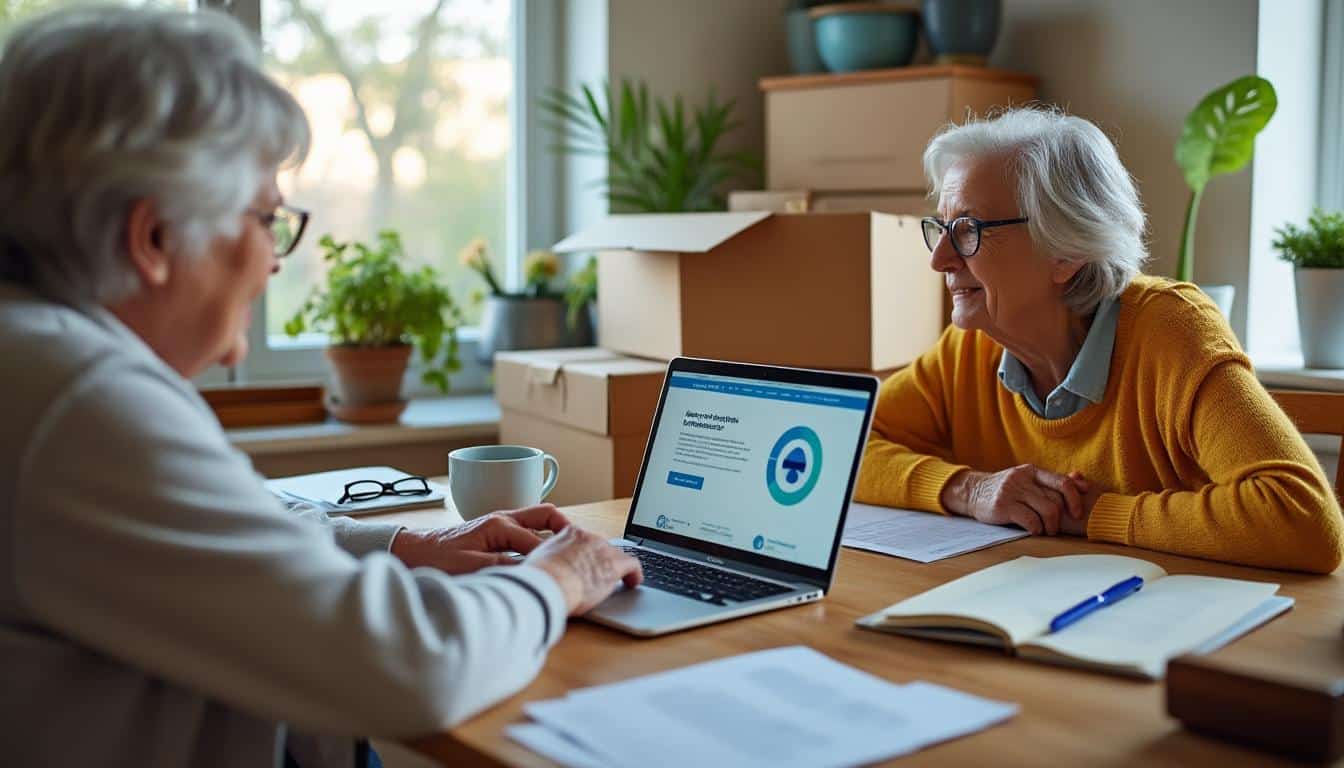 Illustration: Comprendre les aides financières disponibles pour le déménagement des seniors retraités