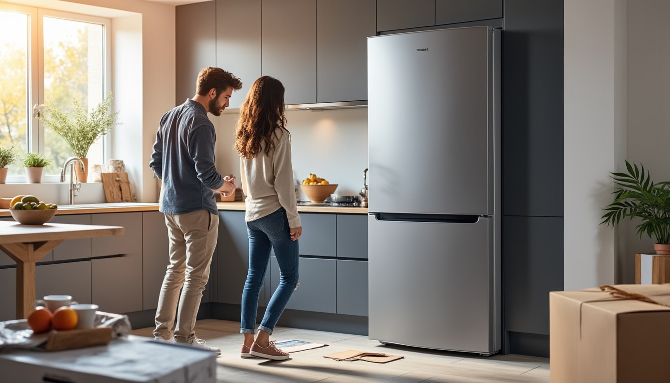 Illustration: Quel est le délai conseillé avant de brancher un frigo neuf Samsung ?
