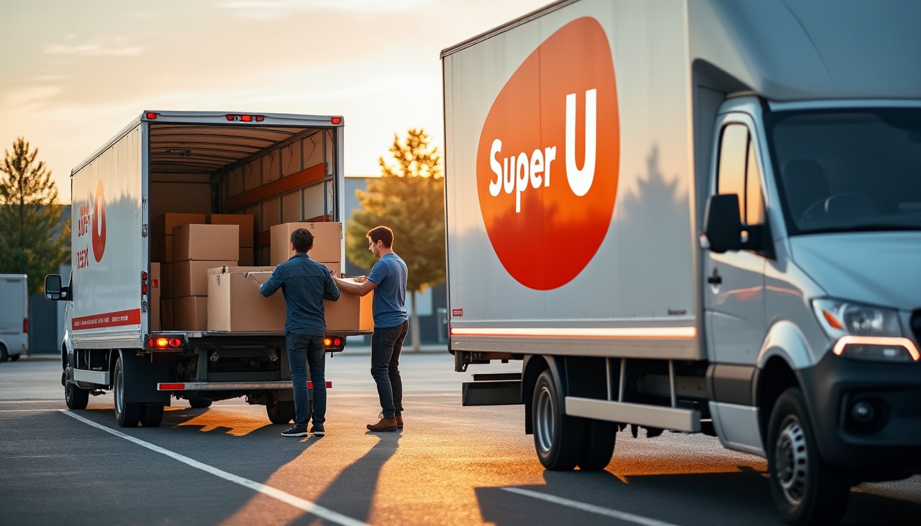 Location de camion Super U : tarifs, modèles et conseils 2026