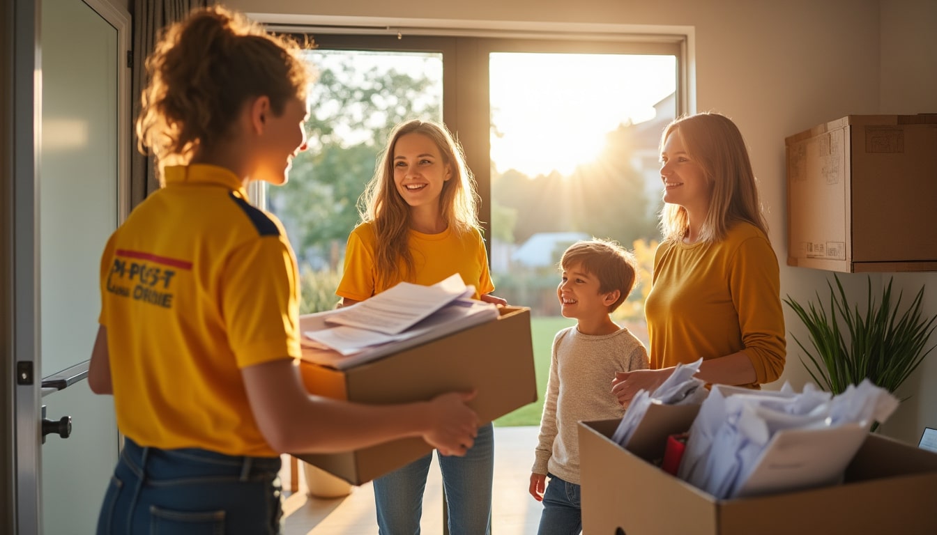 Illustration: Comment La Poste accompagne votre changement d’adresse et le suivi du courrier