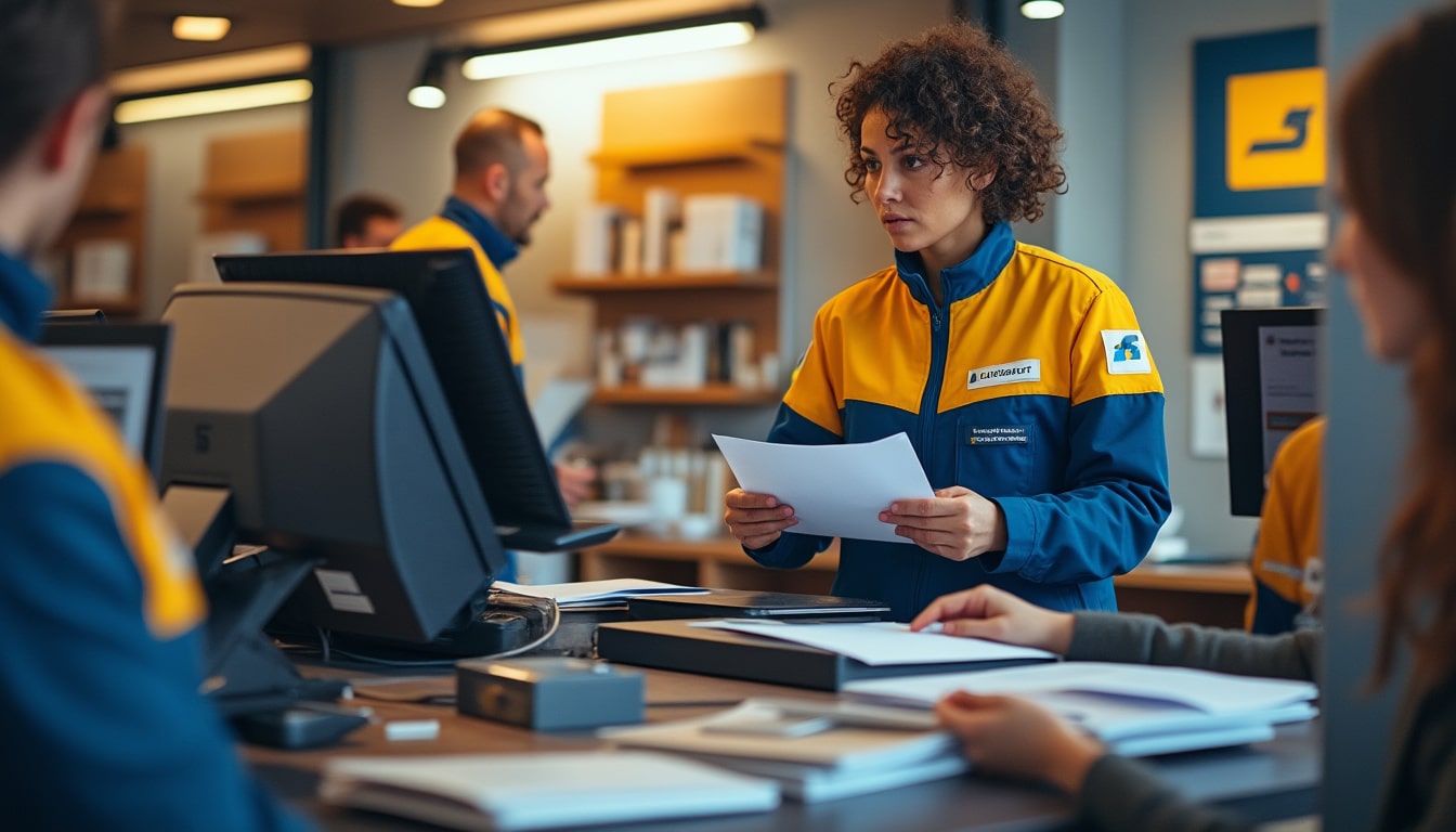 Illustration: La Poste : un acteur historique de la gestion du courrier en France