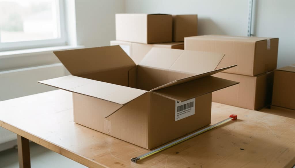 Carton de taille standard : dimensions, volume et usages