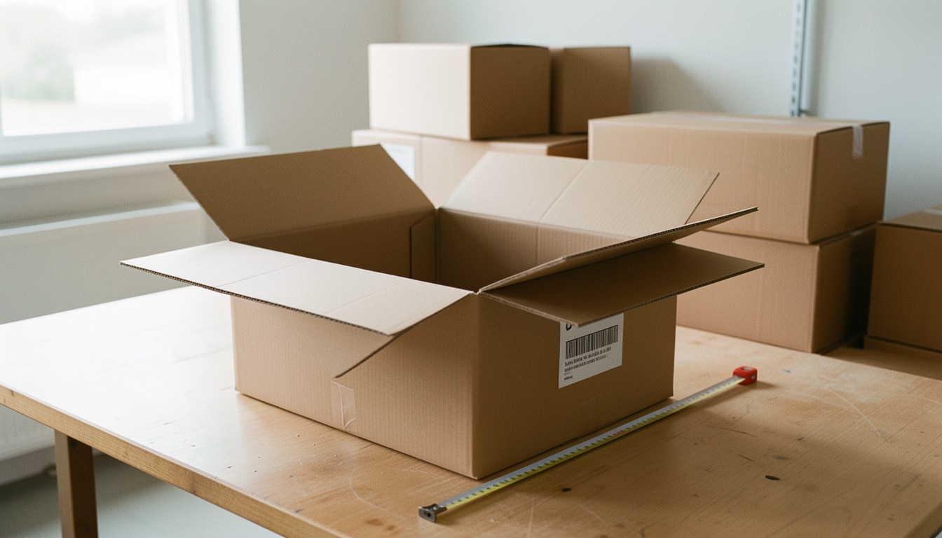 Carton de taille standard : dimensions, volume et usages