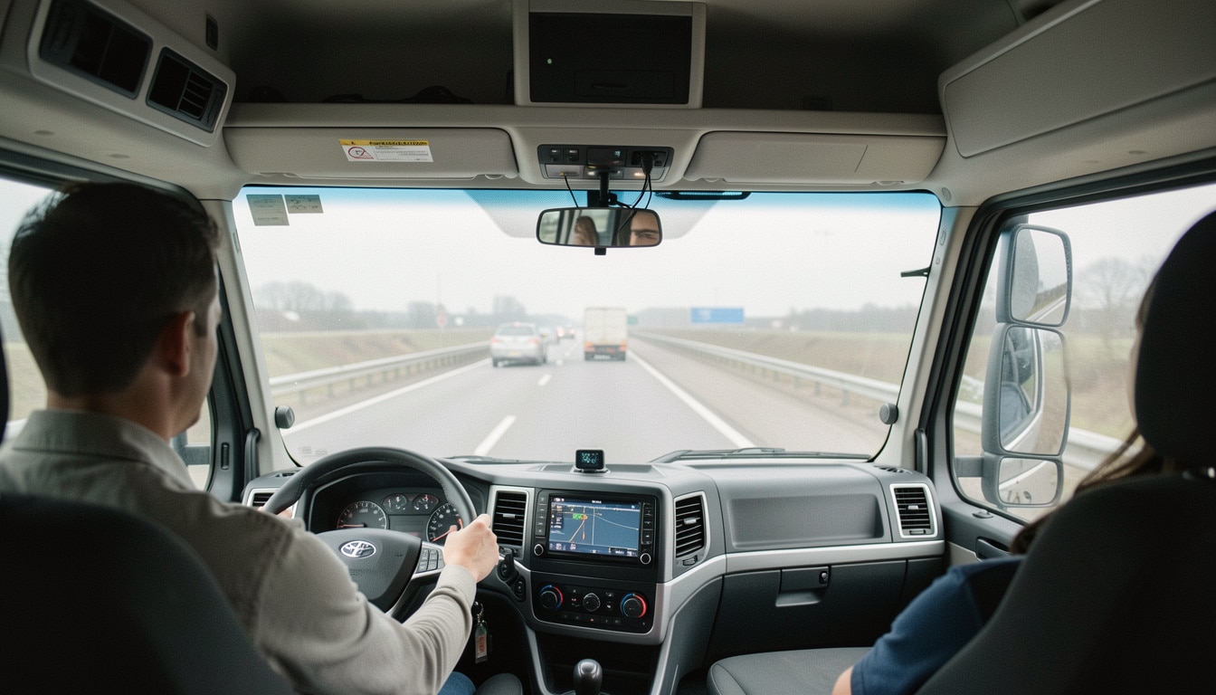 Dashcam pour camion et poids lourd : usages et critères