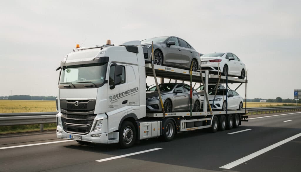 Transport de voiture par camion : prix, délais et options