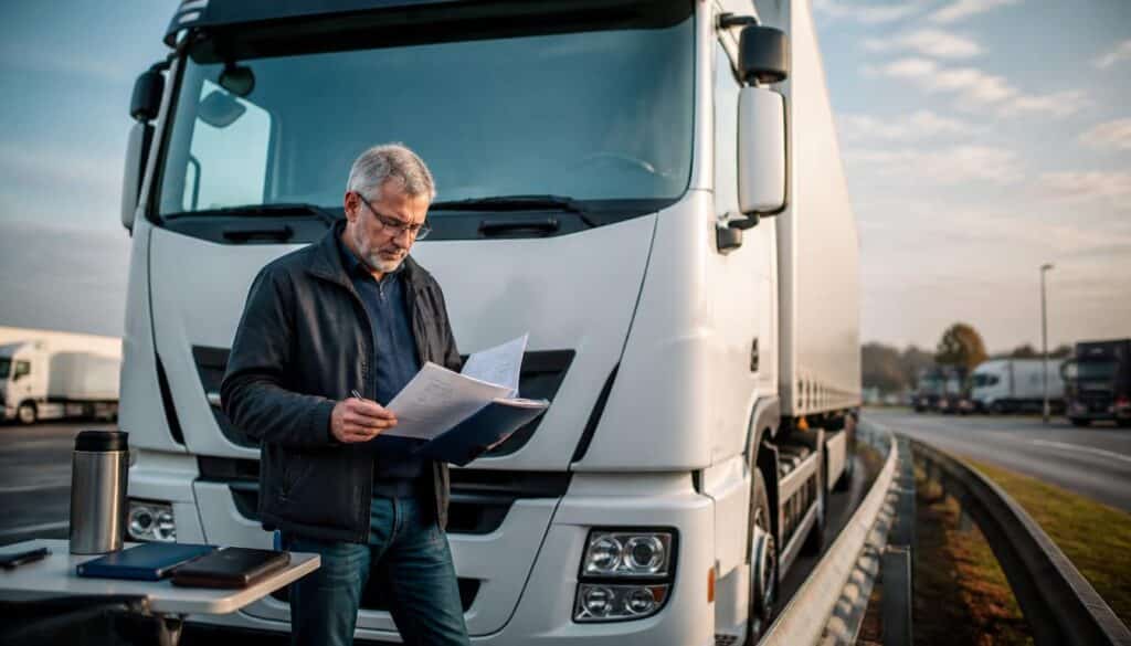 Congé de fin d’activité des routiers avant la retraite